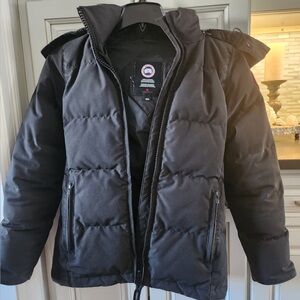Canada Goose Black Chelsea Puffer
